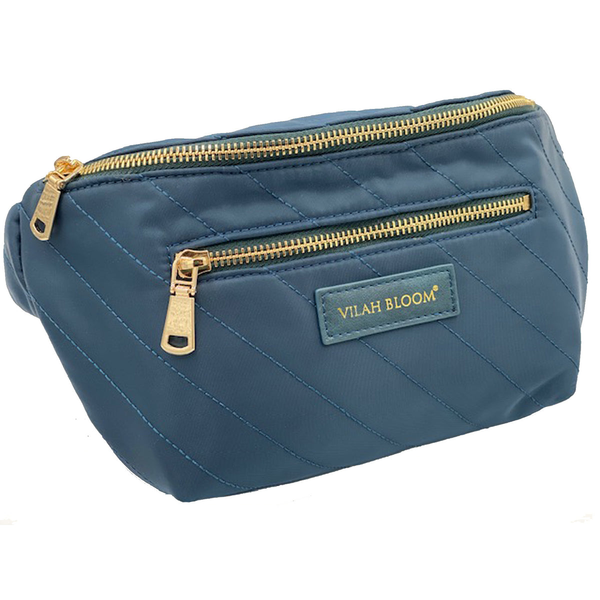 ON HOLD: on sale SCL Embellished Baby Blue Nylon Fanny Pack